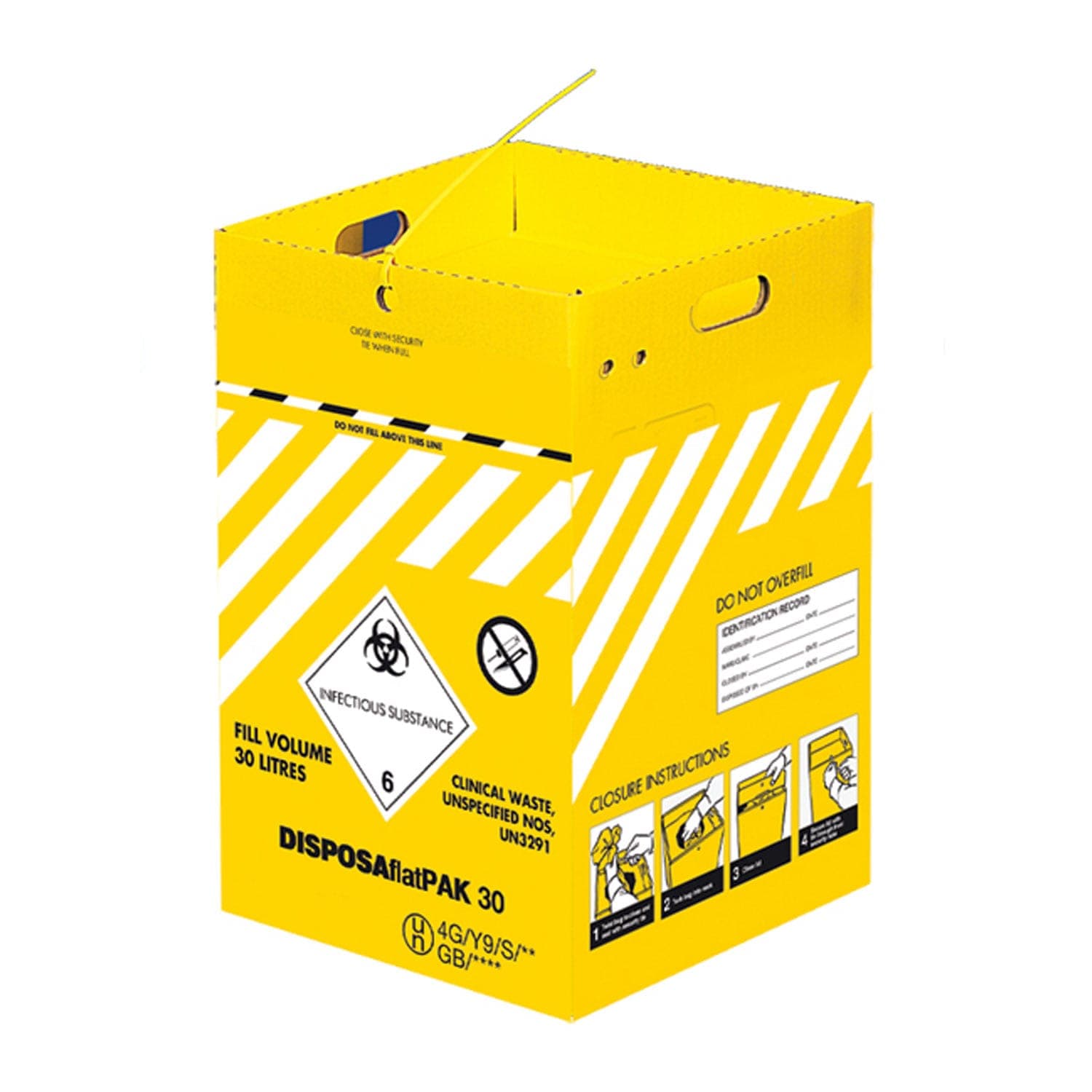 Sharpak - product - DISPOSAflatPAK