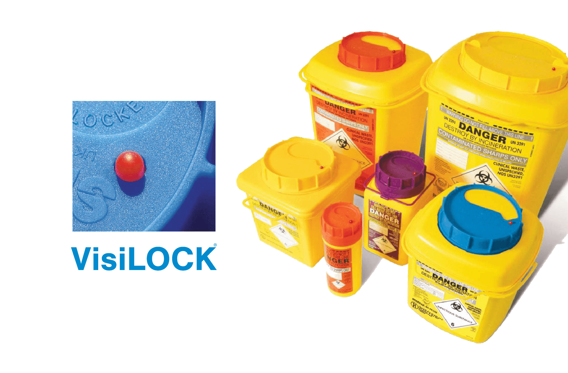 Sharpak VisiLOCK logo